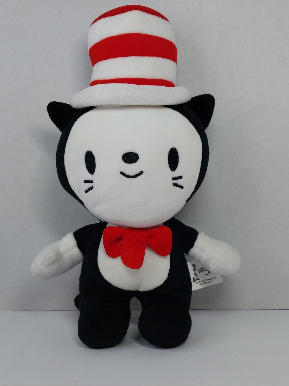 UNIVERSAL STUDIOS Dr. Seuss's "The Cat In The Hat" Hello Kitty Plush 11 Inch